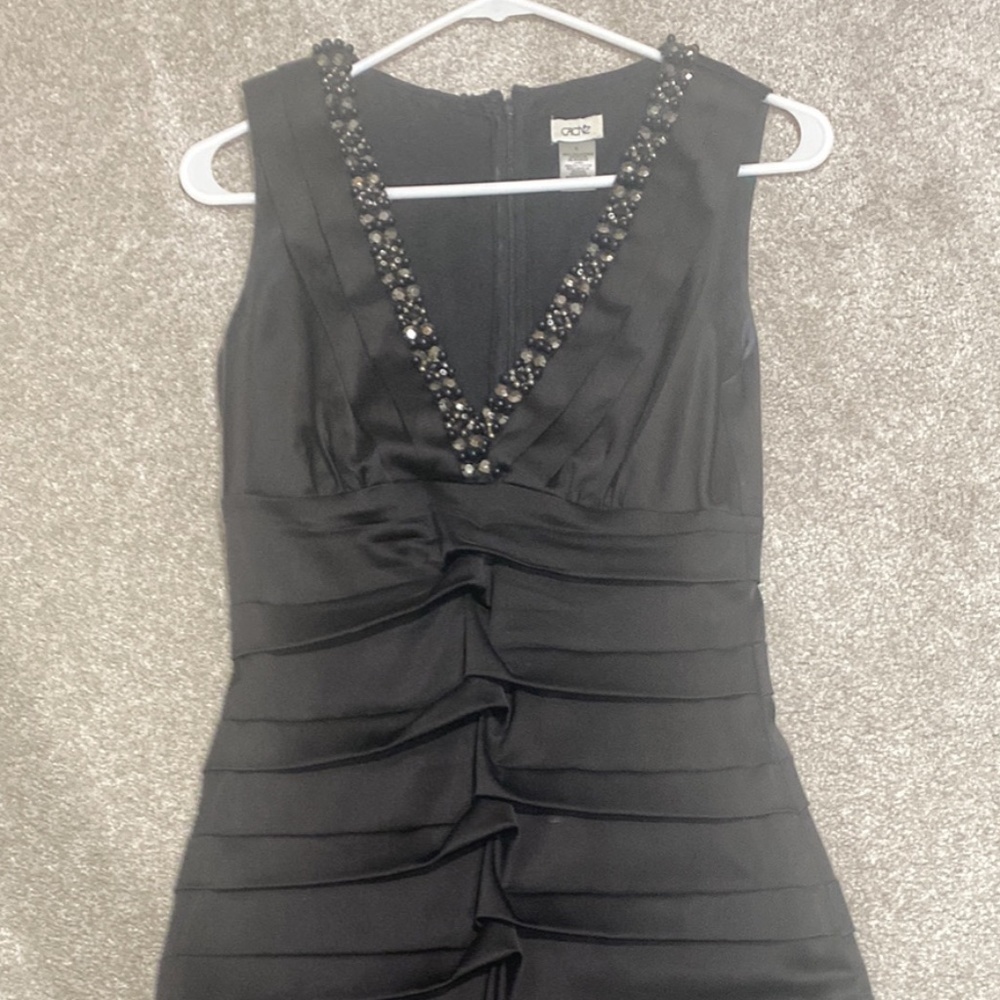 Black evening dress